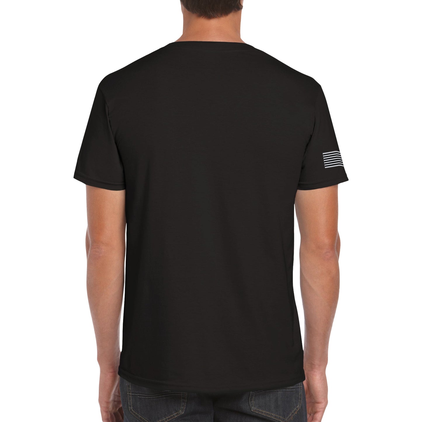 Black Line Freedom Tee - The line that separates liberty from tyranny