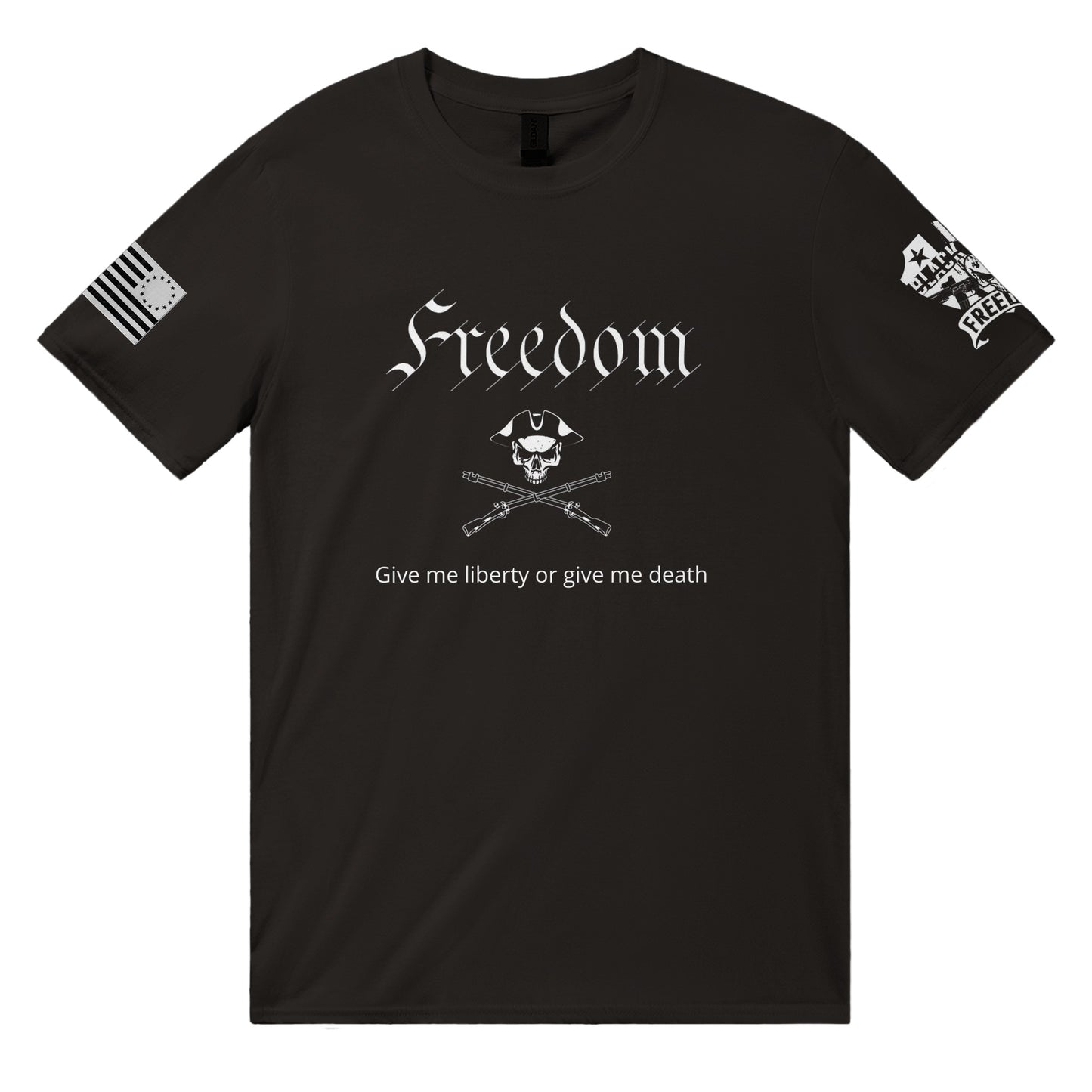 Freedom tee - Give me liberty or give me death